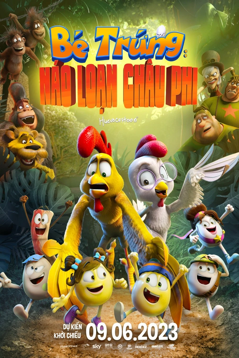 Phim Bé Trứng: Náo Loạn Châu Phi - Little Eggs: An African Rescue (2021)