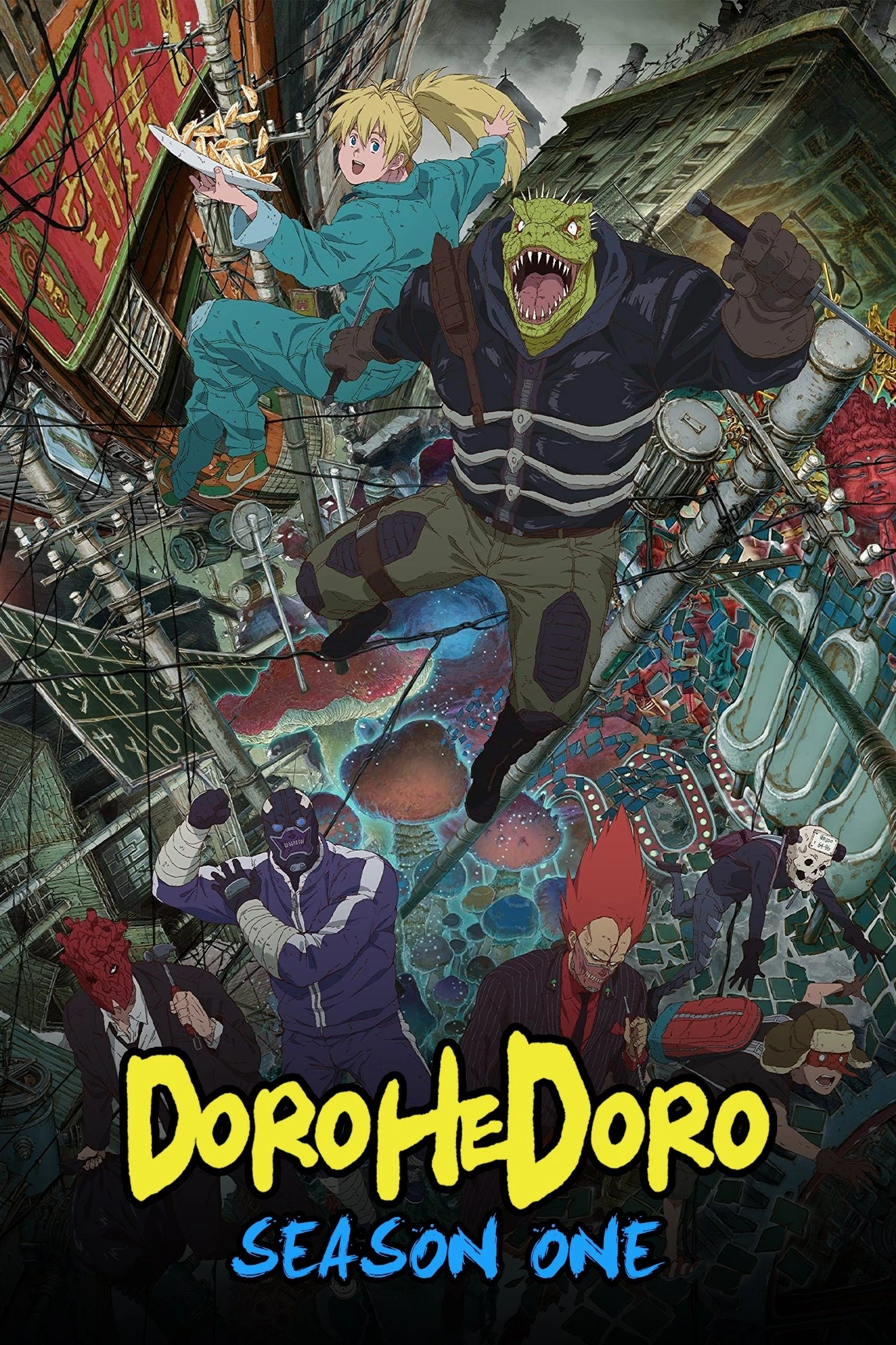 Phim Dị Thú Ma Đô (Phần 1) - Dorohedoro (Season 1) (2020)