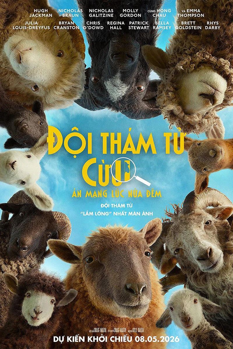 Phim Đội Thám Tử Cừu: Án Mạng Lúc Nửa Đêm - The Sheep Detectives (2026)