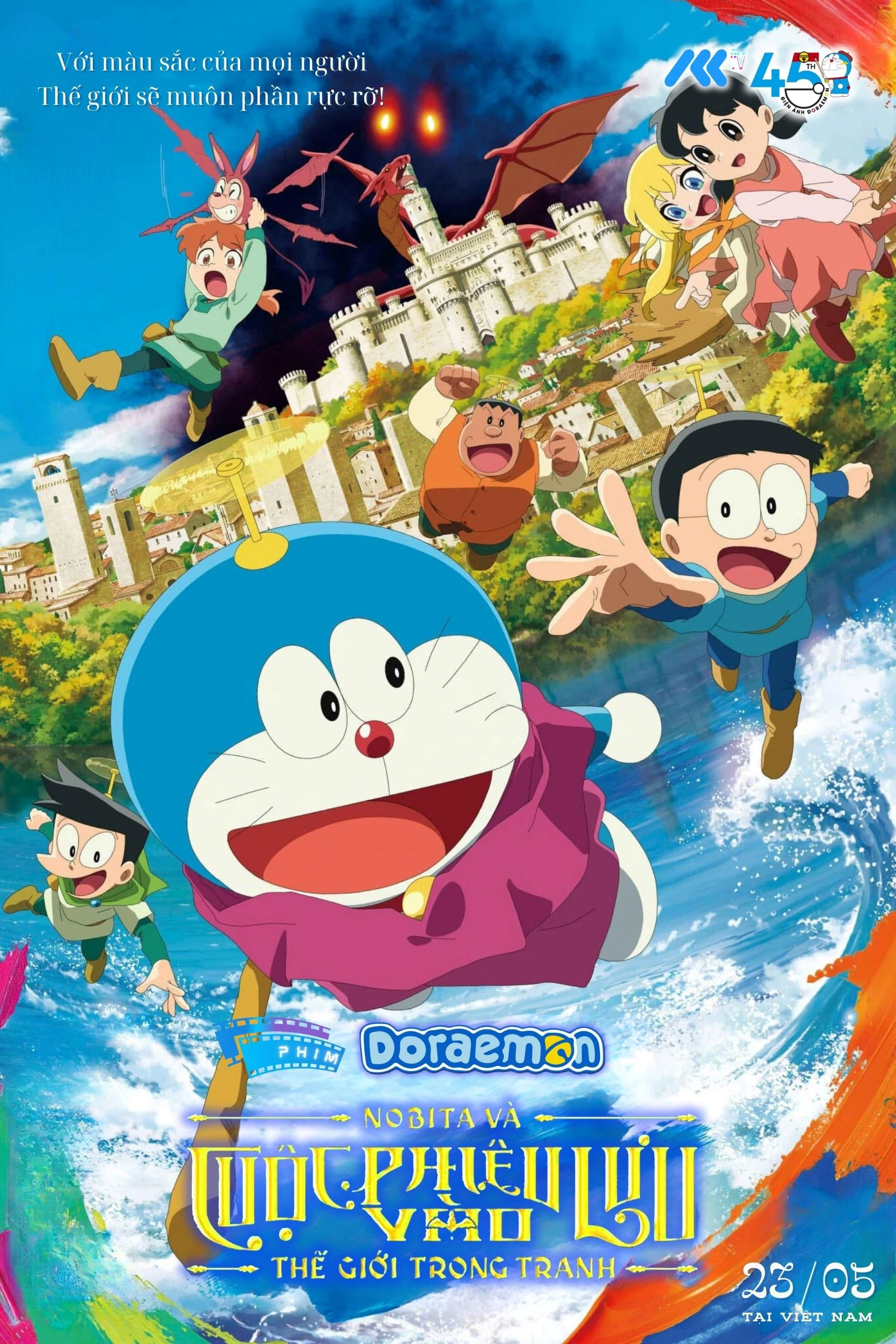 Phim Doraemon: Nobita Và Cuộc Phiêu Lưu Vào Thế Giới Trong Tranh - Doraemon the Movie: Nobita's Art World Tales (2025)