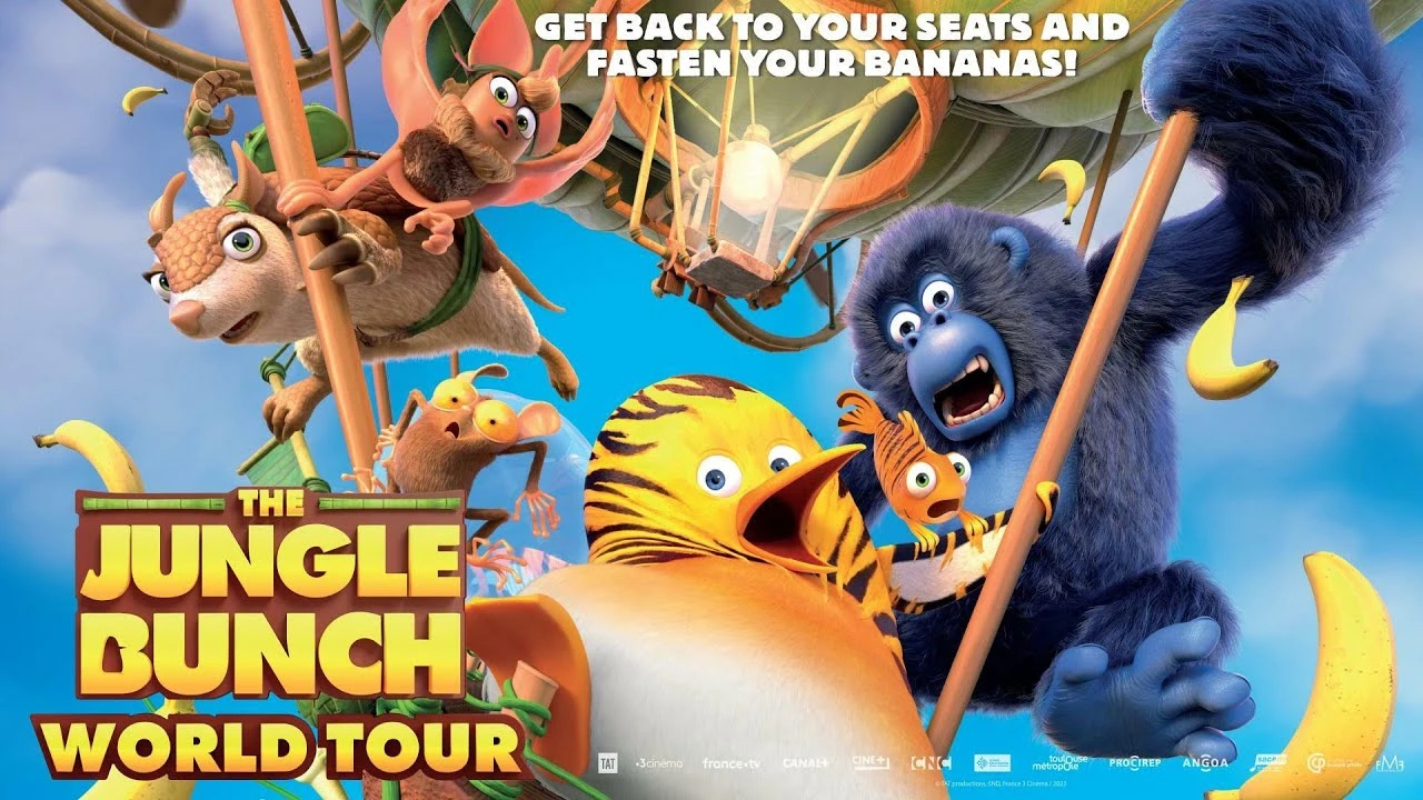 Phim Hổ Cánh Cụt Và Biệt Đội Rừng Xanh 2: Quậy Banh Thế Giới - The Jungle Bunch 2: World Tour (2023)