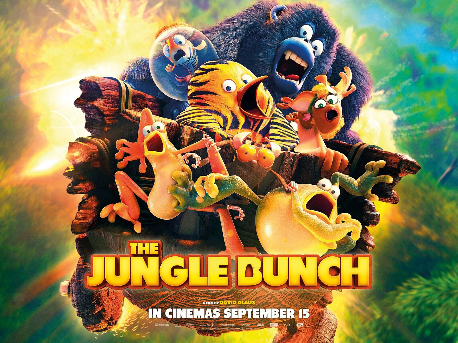Phim Hổ Cánh Cụt Và Biệt Đội Rừng Xanh - The Jungle Bunch (2017)