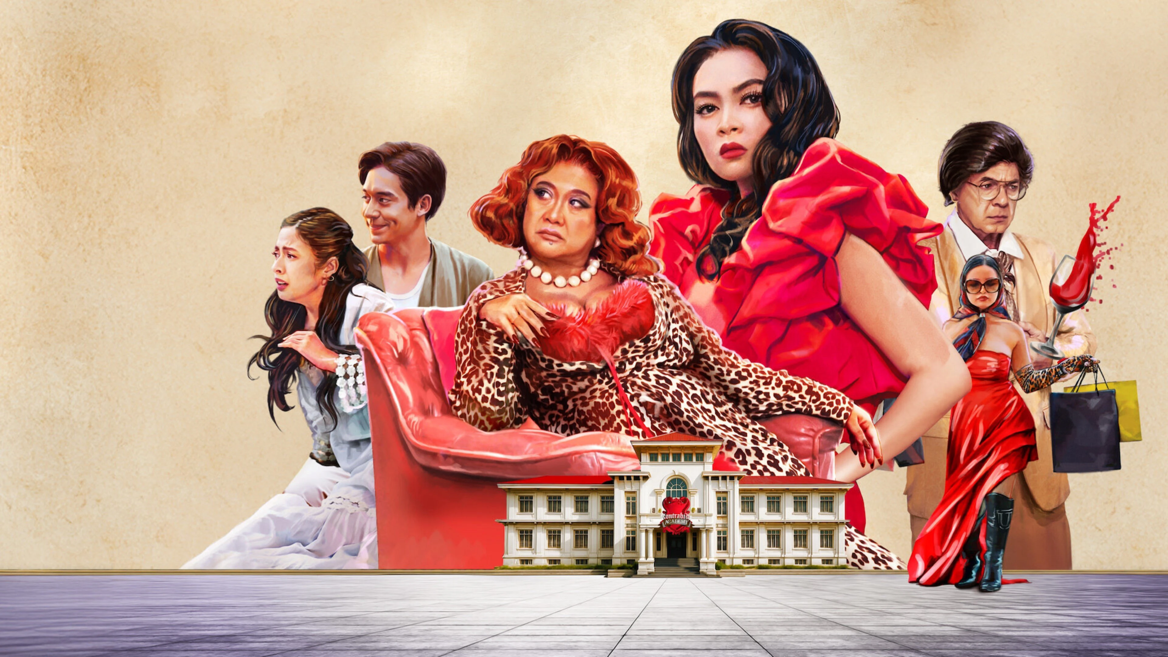 Phim Học viện ác nhân - Kontrabida Academy (2025)