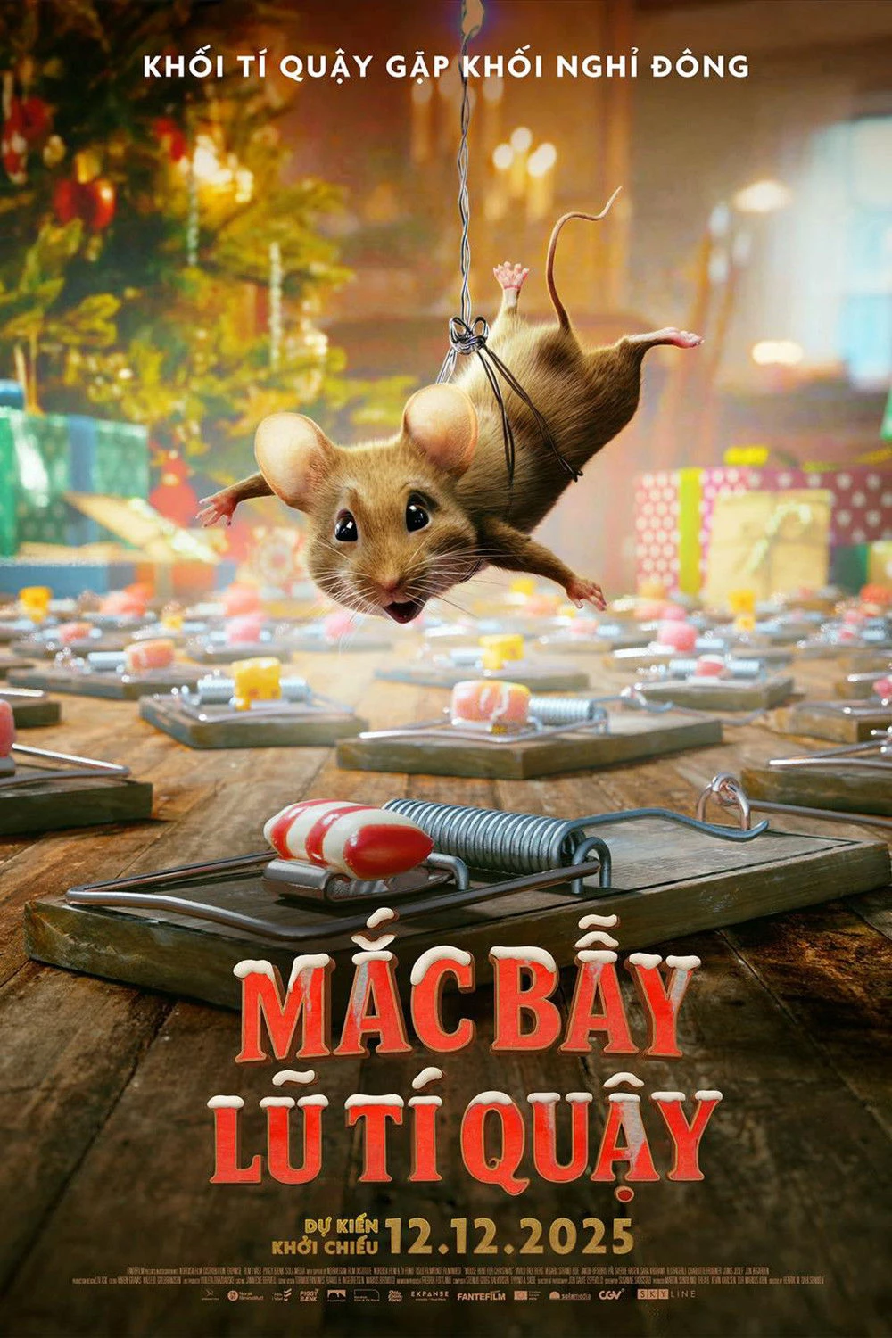 Phim Mắc Bẫy Lũ Tí Quậy - A Mouse Hunt for Christmas (2025)