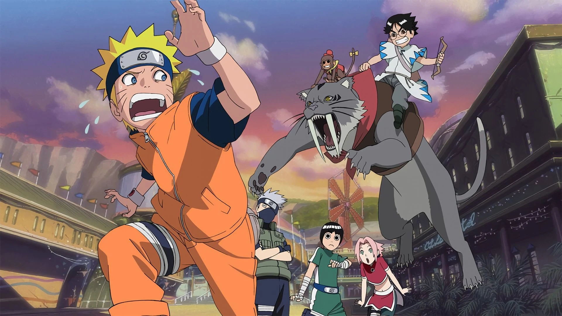 Phim Naruto Movie 3: Những Lính Gác Của Nguyệt Quốc - : Guardians of the Crescent Moon Kingdom (2006)