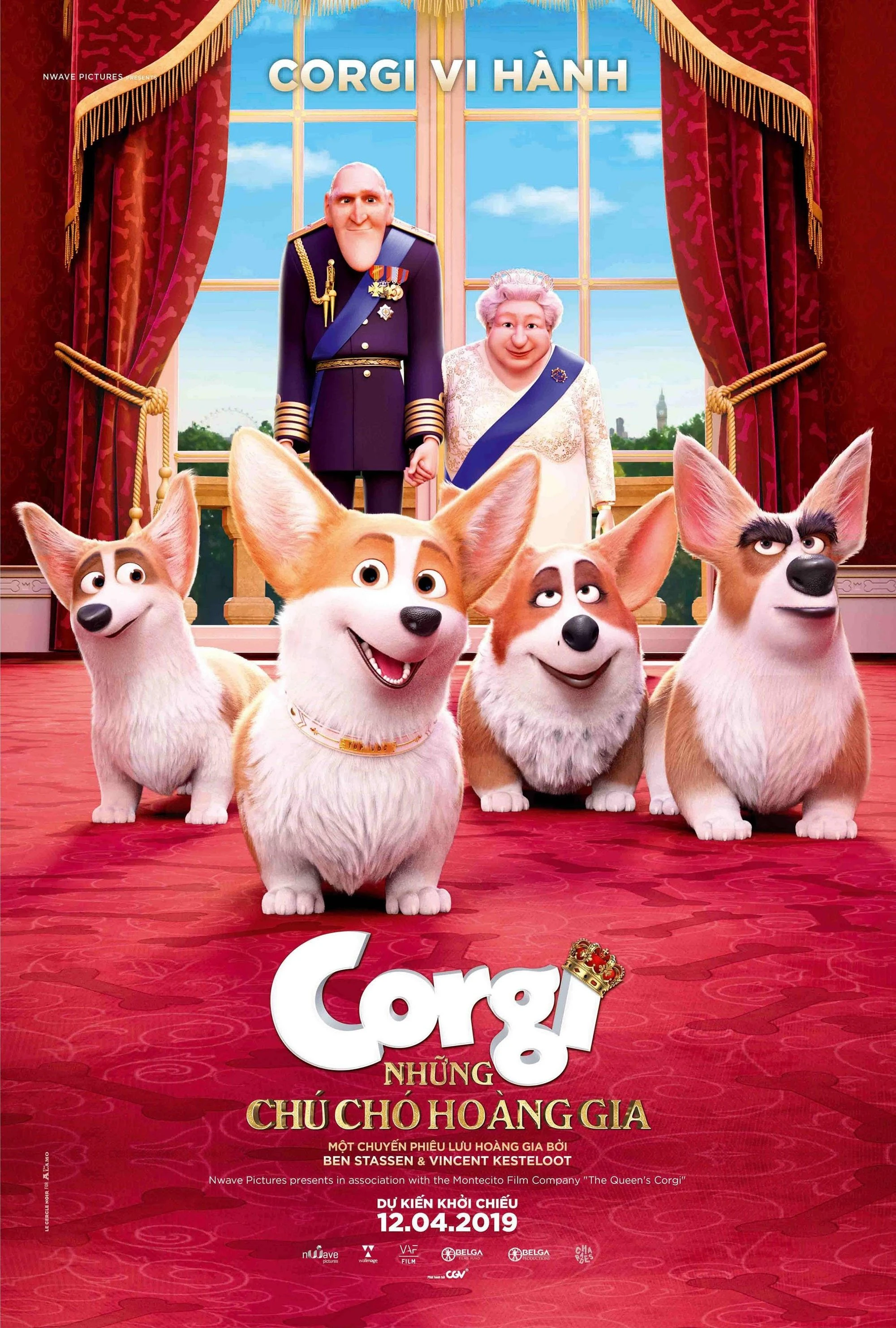 Phim Những Chú Chó Hoàng Gia - The Queen's Corgi (2019)