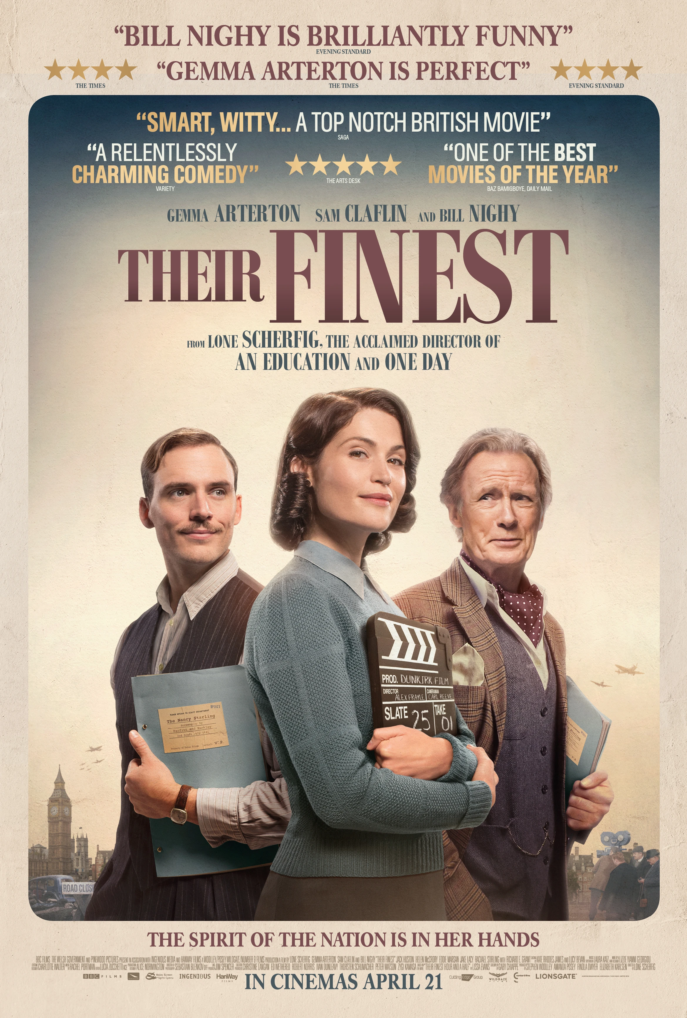 Phim Nữ Biên Kịch - Their Finest (2017)