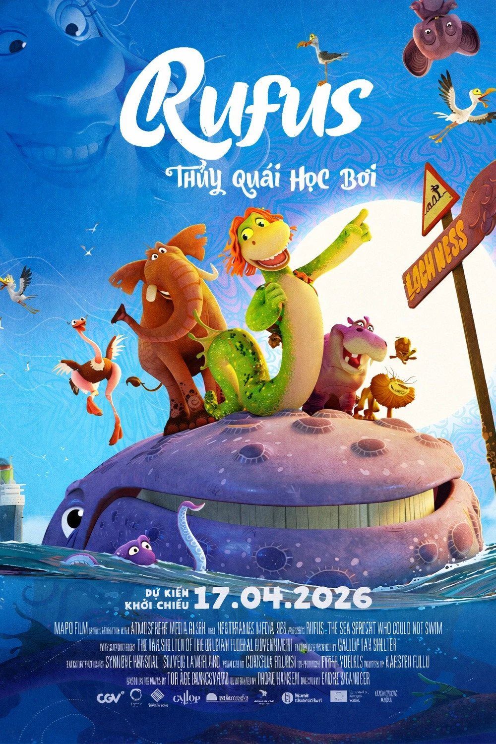 Phim Rufus: Thủy Quái Học Bơi - Rufus: The Sea Serpent Who Couldn't Swim (2025)