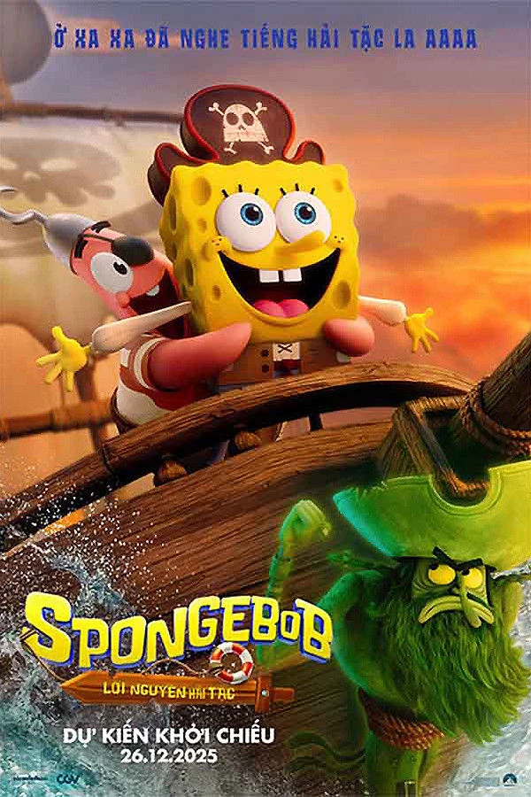 Phim SpongeBob: Lời Nguyền Hải Tặc - The SpongeBob Movie: Search for SquarePants (2025)